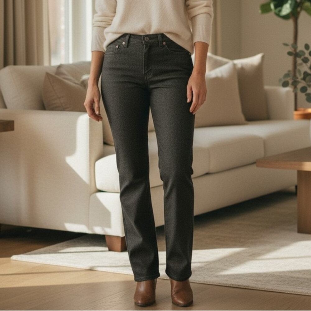 Vintage Sheplers Women’s 18R Black High Rise Jeans Made USA Western 90s Straight